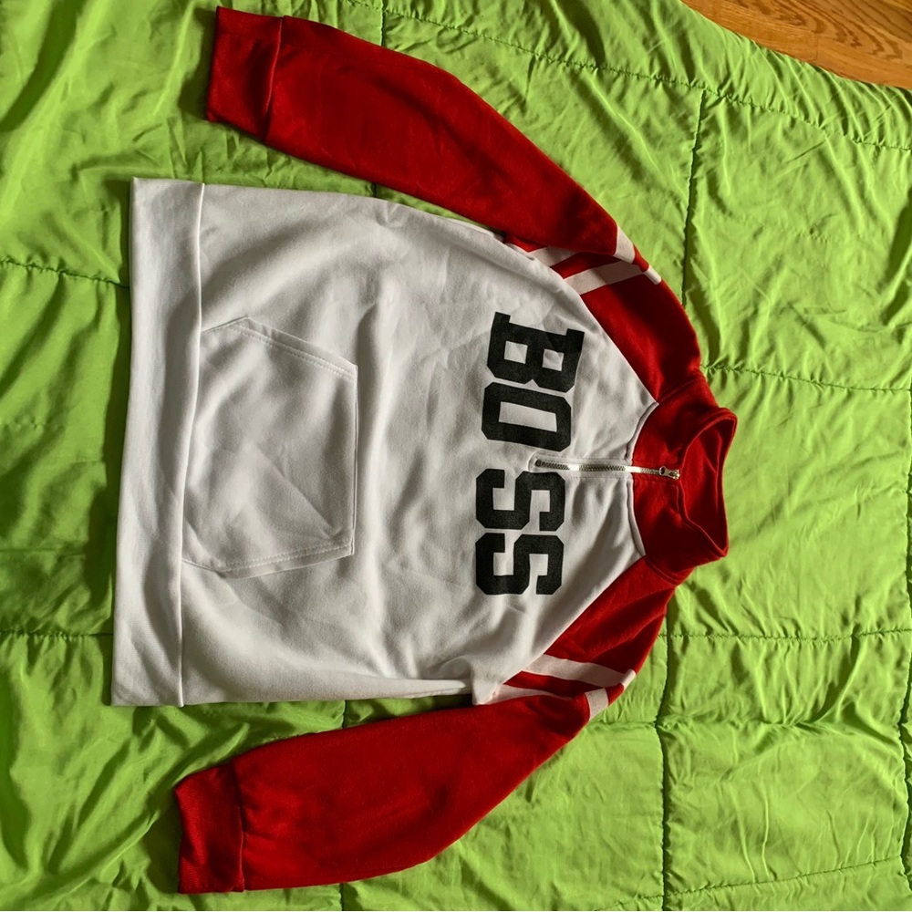NWT Rouge brand “BOSS” zip up mens size 2X